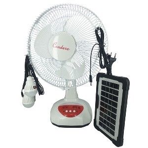 Picture of Fan Solar Rechargable 12"