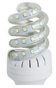 Picture of Led Spiral 9w  Corn Bulb  B22 230v DL