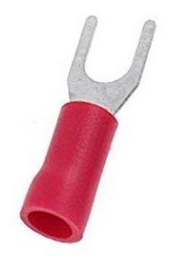 Picture of Lugs Insulated 1.5mm Red ,5mm Fork pk20