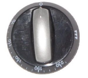 Picture of Knob DY SO 70-230 6mm Blk/Silv DBO452/3/5/6