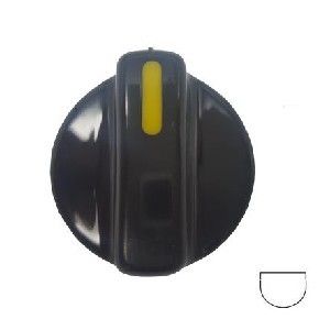Picture of Knob DY SO Control 8mm Blk/Yell DSS388, DSS390