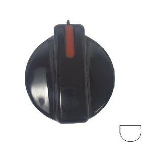Picture of ***NLA*** Knob SO DY Control 5mm Blk/Red
