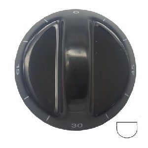 Picture of Knob Defy Stove Timer 6mm Blk