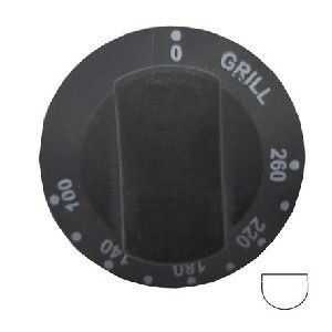 Picture of Control Knob Oven Black for Grill 100-26 UN