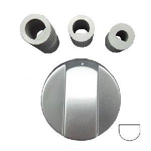 Picture of Knob Universal Stove Silver With Reduction Kit