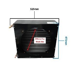 Picture of Condenser Commercial Fnh 14 2HP 350mm