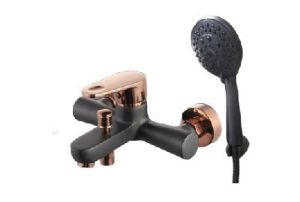 Picture of Bath Mixer Rose Gold Wall Mount
