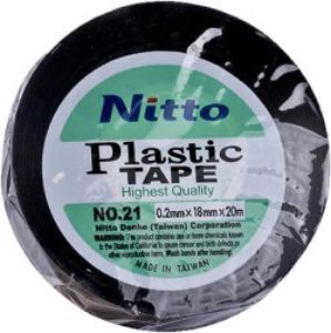 Picture of Insulation Tape Nitto Black No.21 18mm x 20mm