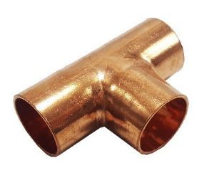 Picture of Copper Tee Equal 1/2 12.70mm