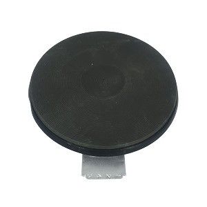 Picture of Solid Plate 145d 1kw Hi-Ring Blk 240v-1000w 700mm