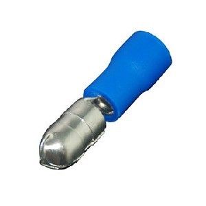 Picture of Lug Male Bullet  Blue Insulated 2.5mm pk100