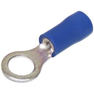 Picture of Lugs Insulated 2.5mm Blue 6mm Ring pk20