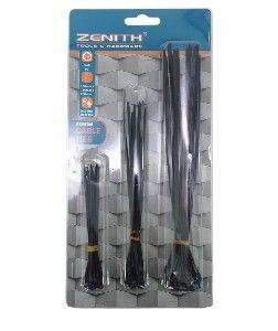 Picture of Cable Ties 10cm,15cm,20cm Pre Pack Black