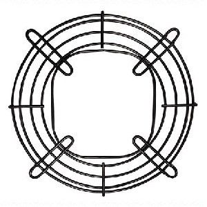 Picture of Fan Grid Steel Black 154mm
