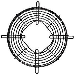 Picture of Fan Grid Steel Black 200mm
