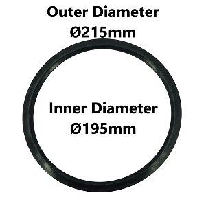 Picture of Gasket Prestige Pressure Deluxe S/Steel 3/4/5.5Lt