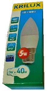 Picture of Led 5w Candle B22 Daylight