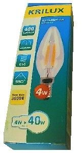 Picture of Led 4w Candle Filament E14 Warm White