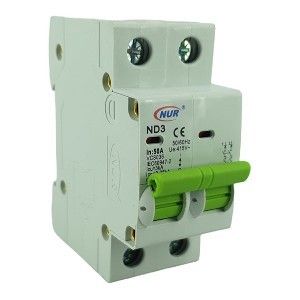 Picture of Circuit Breaker NUR 50a DP 3KA Din Rail