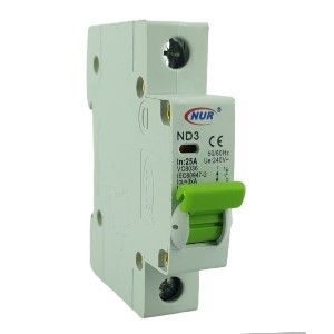 Picture of Circuit Breaker NUR 25a SP 3KA Din Rail