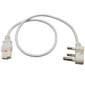 Picture of Power Cord White (For PC, Inverters Etc)