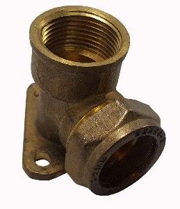 Picture of Conex Wallplate Elbow 22mm