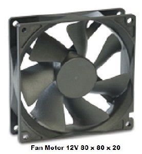 Picture of Fan Motor 80 x 80 x 20 12v  Maglev