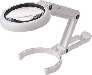 Picture of Led Rechargeable Hand Held Folding Magnifier