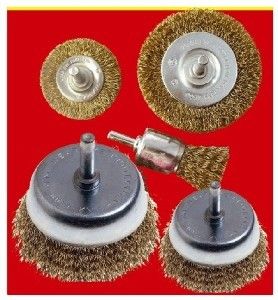 Picture of Wire Brush Set With 6mm Shaft 5pce