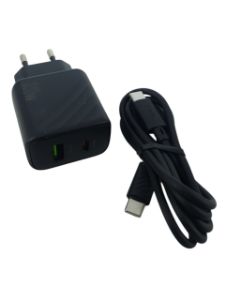 Picture of Charger Plug 2 Pin USB-A and USB-C 20w