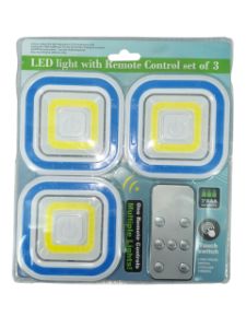 Picture of Led Light Set Of 3 With Remote
