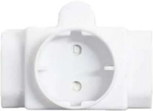 Picture of Adaptor Euro Triple Schuko 2 x 5A + 1 x Schuko