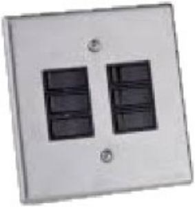 Picture of Stainless Steel Switch 6 Lever 4x4