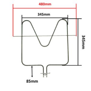 Picture of Element Bake Elba 6CX 441 ZA 1400w