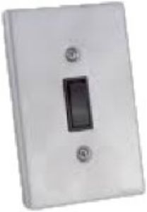 Picture of Ausma Switch 1 Lever Stainless Steel 4x2