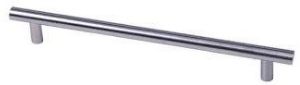 Picture of Handle Satin Chrome 160mm Mild Steel Bar