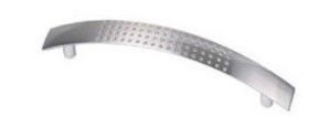 Picture of Handle Broad Arch Stipple Satin Chrome 96mm