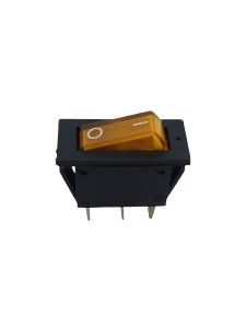 Picture of Switch Rocker Single Amber 16A 1 Pole