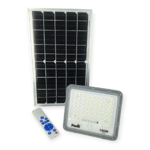 Picture of Solar Floodlight 100w D/N Switch +-10Hrs