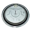 Picture of Solid Plate 8inch 180mm 1500W 2 Connection Chrome